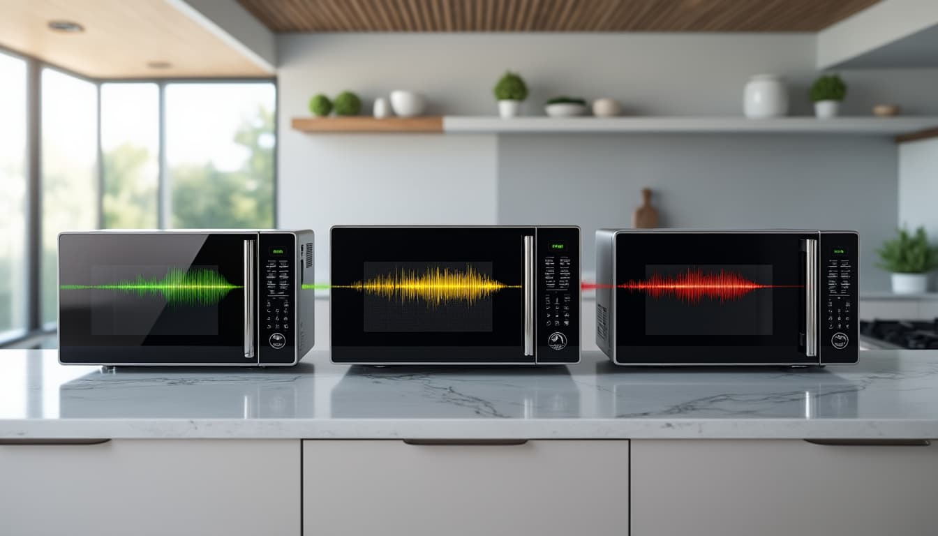 Micro-ondes silencieux : les niveaux sonores à comparer