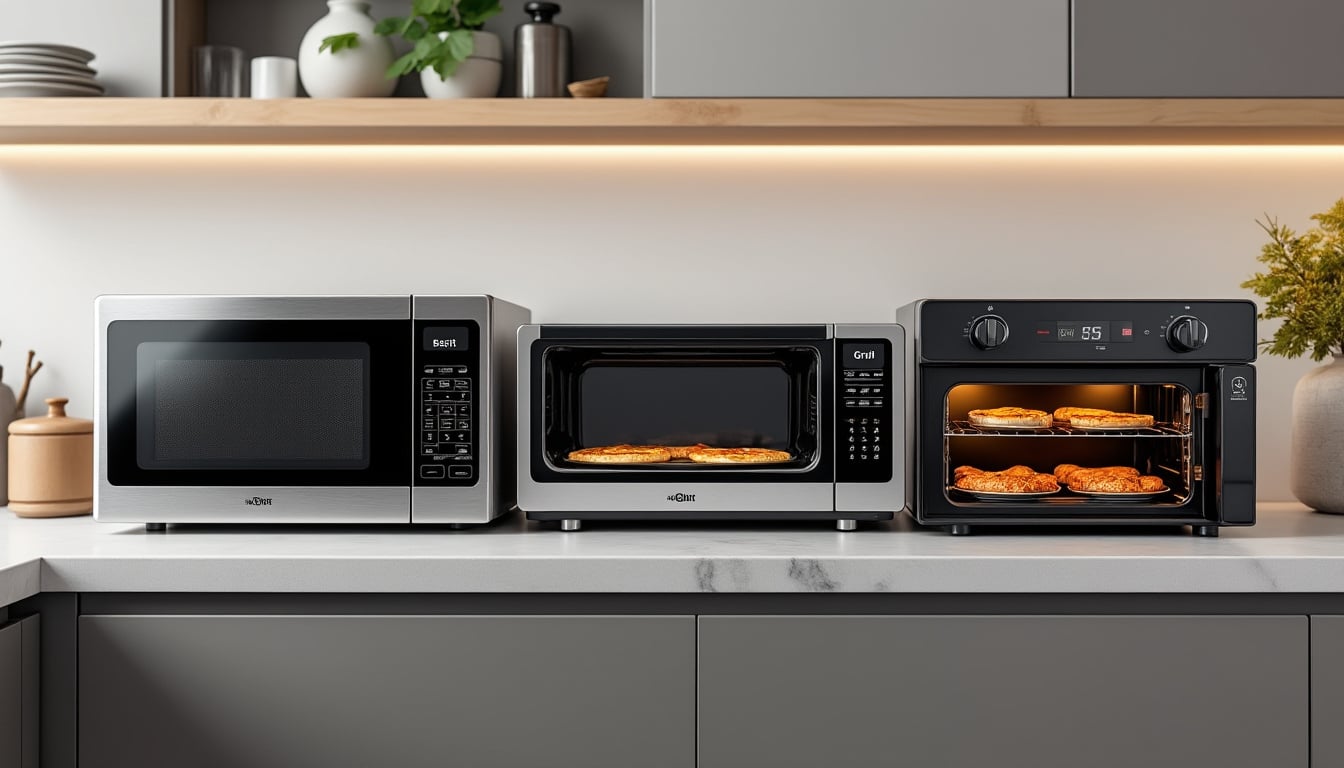 Micro-ondes solo, gril ou combiné : ce que chacun sait faire