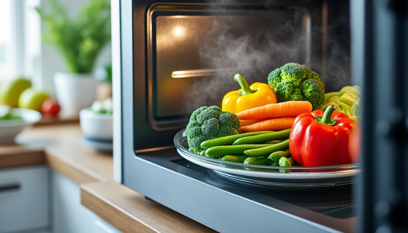 Cuisson des légumes au micro-ondes : ce que ça préserve
