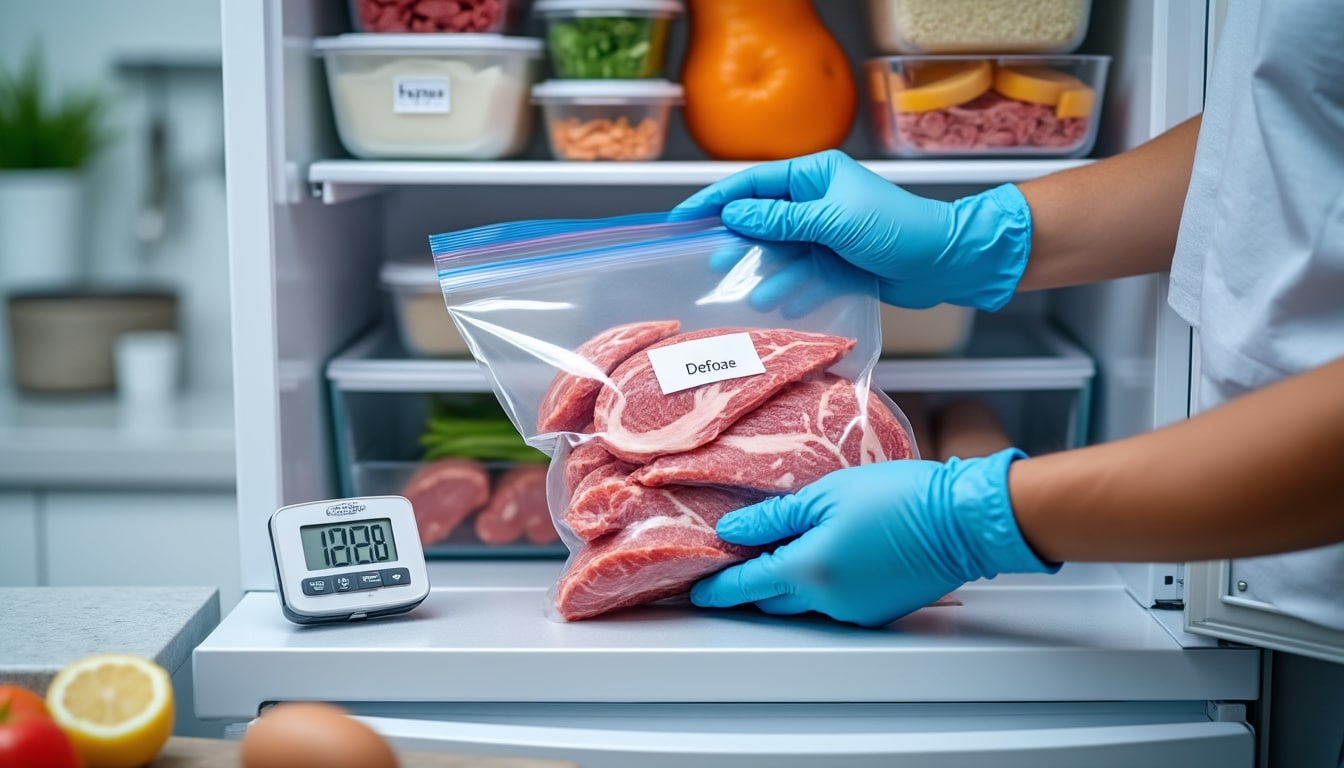 Décongeler correctement : les repères de sécurité alimentaire