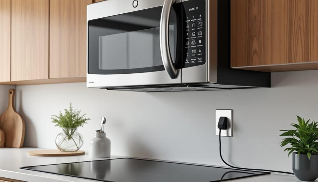Installer un micro-ondes : la prise, la hauteur et l&rsquo;aération