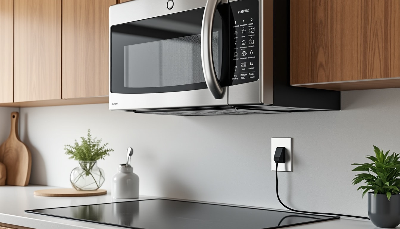 Installer un micro-ondes : la prise, la hauteur et l&rsquo;aération