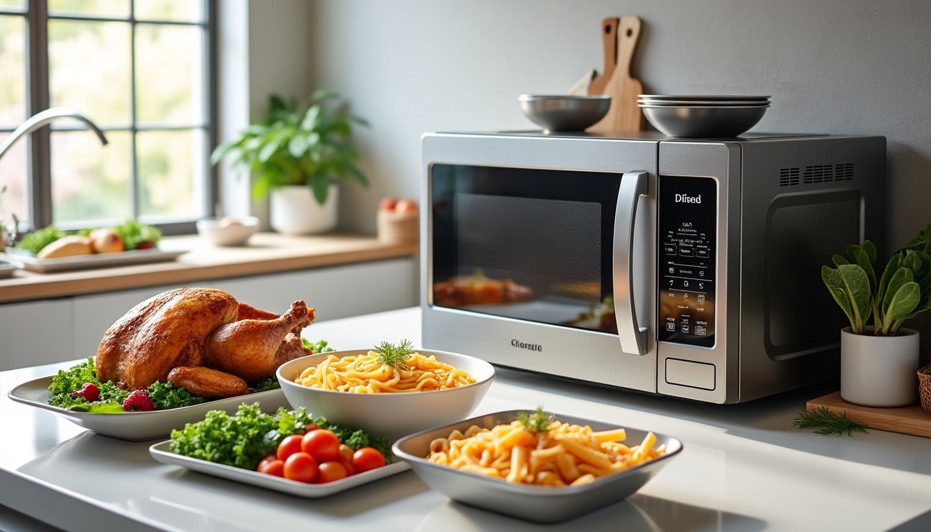Micro-ondes pour une famille nombreuse : les capacités adaptées