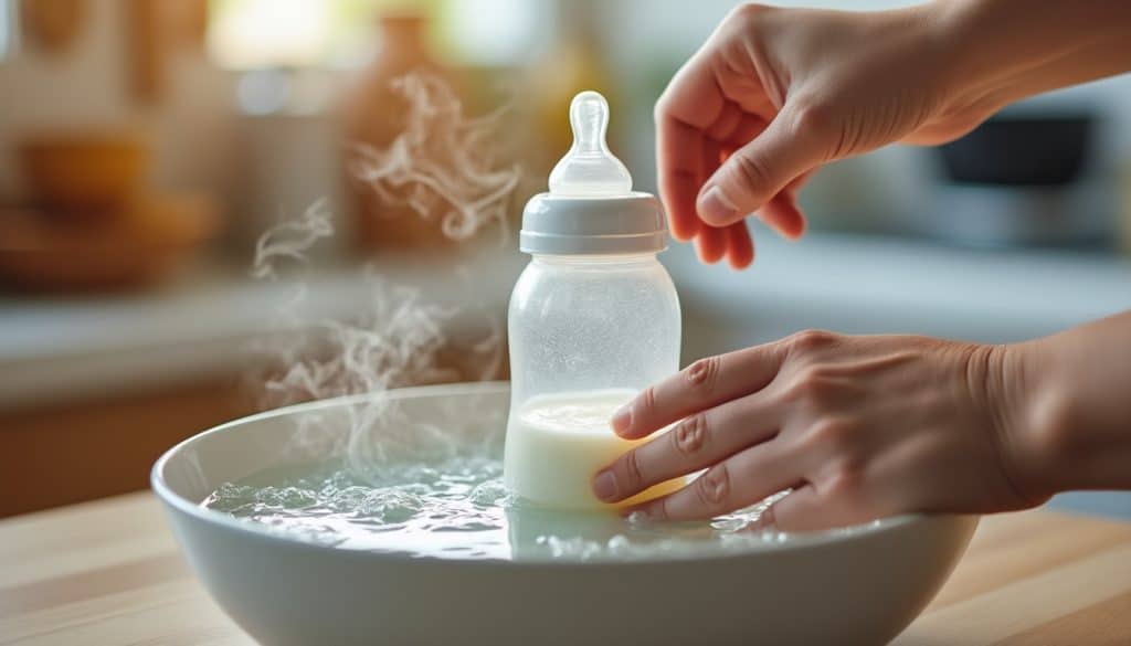 Réchauffer un biberon : pourquoi c&rsquo;est déconseillé